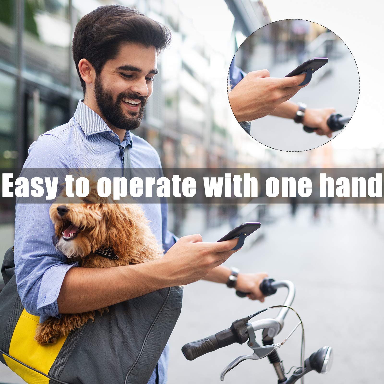 Sylvornyxisq 6 Pieces Phone Grip Holder